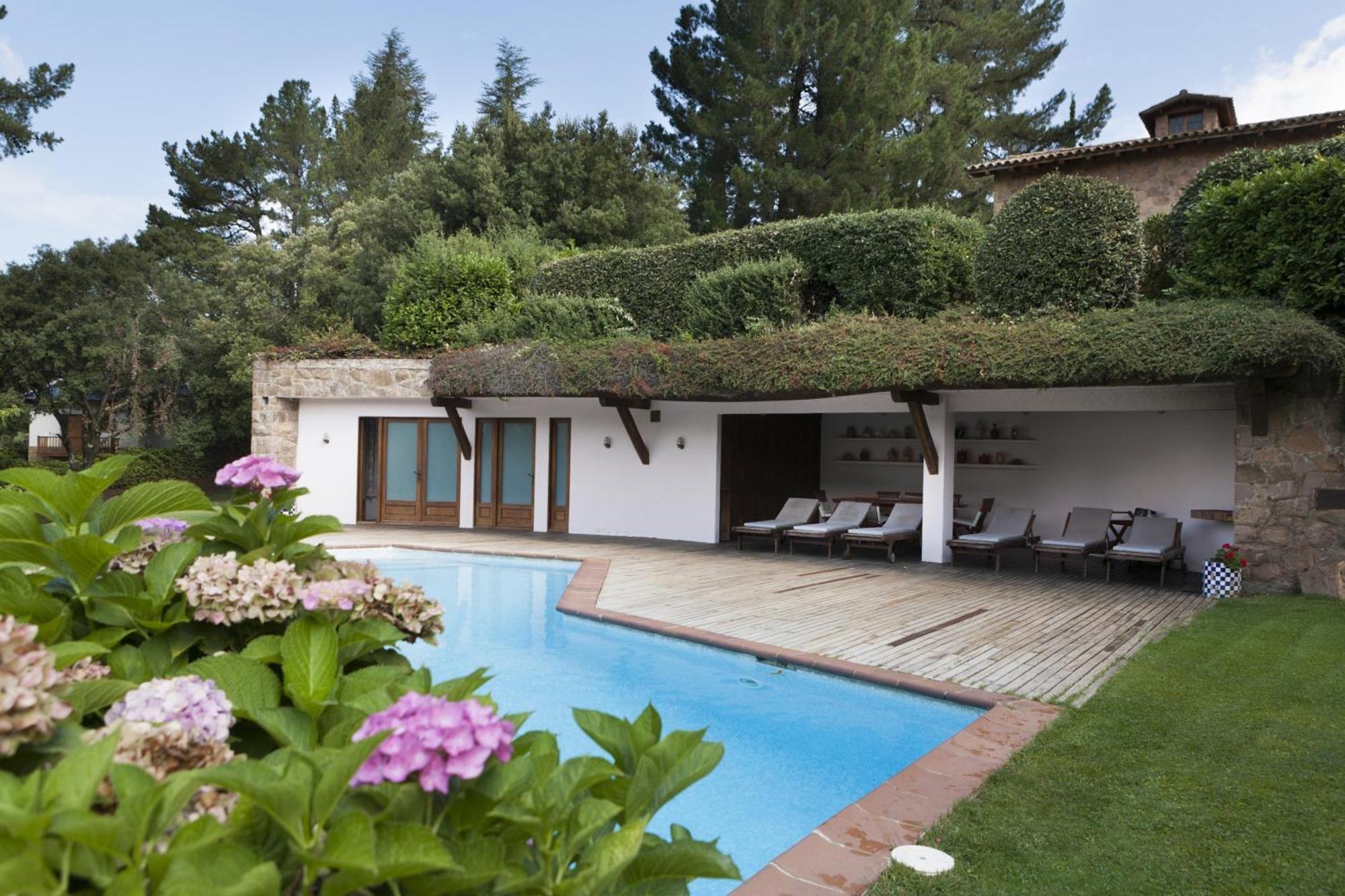 Gran Castanyer Pension Viladrau Buitenkant foto
